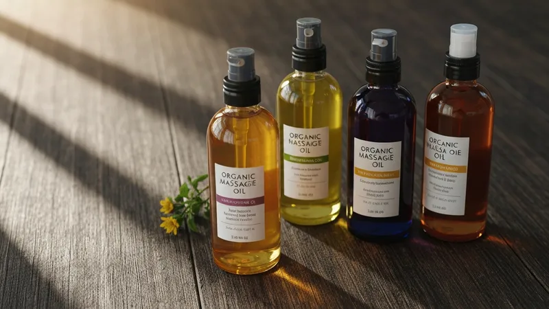 Huile de massage bio