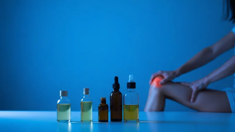 Huile de massage contre les douleurs articulaires