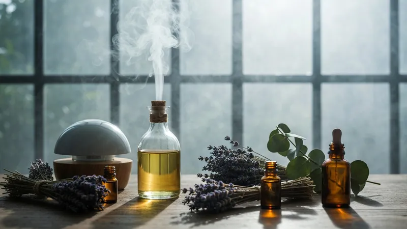 Huile de massage et aromathérapie
