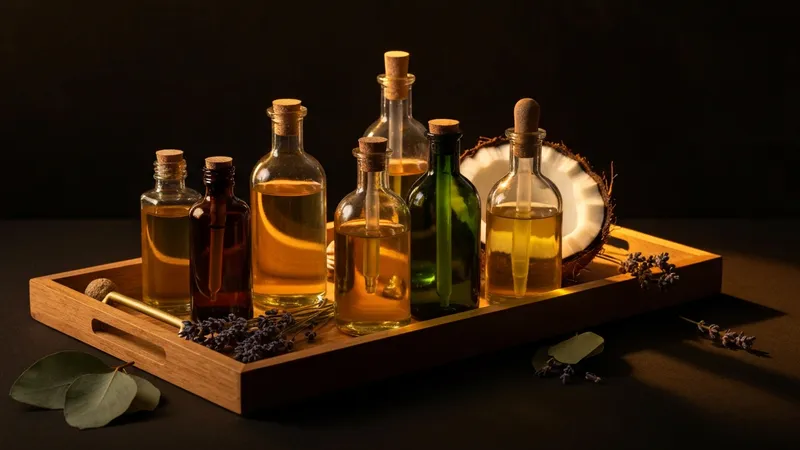 Types d'huiles de massage